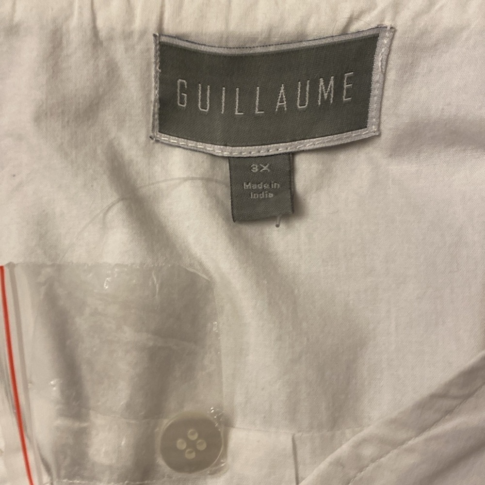 Guillaume Women’s Eyelet Blouse White Balloon Sleeves 3X - Picture 5 of 9